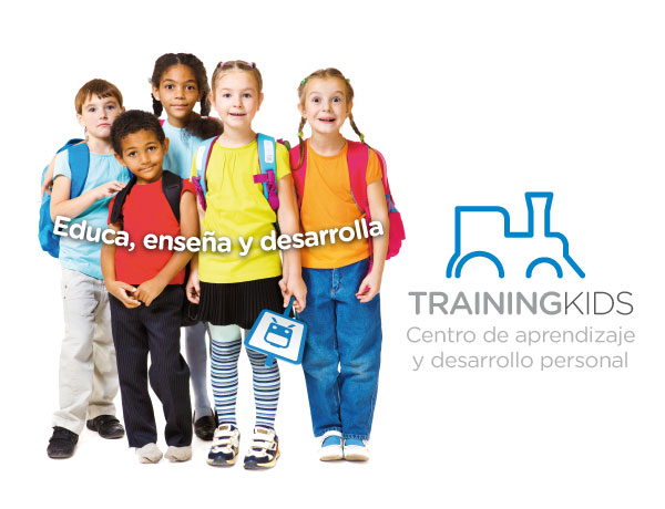 Training Kids - Díptico corporativo
