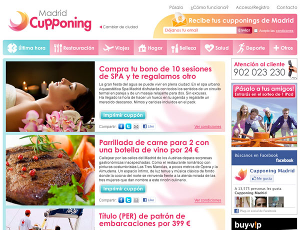 Cupponing - Tienda online
