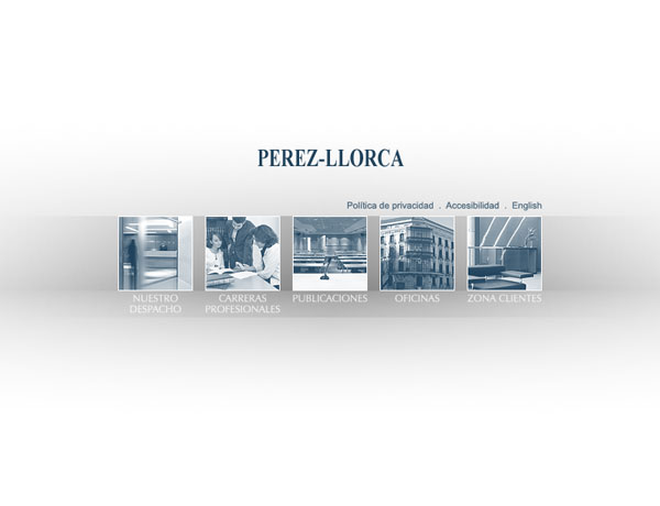 Perez-Llorca - Website corporativo