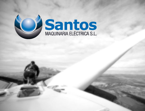 Santos Maquinaria - Website corporativo